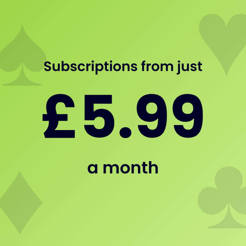 IBEScore subscriptions from just £5.99 a month